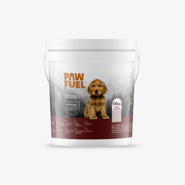 10 kg puppies beef pawfuel kibbles